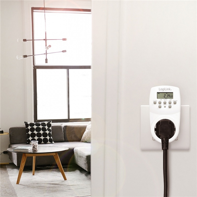 LogiLink Inomhustimer Digital 1800W LogiLink Inomhustimer Digital 1800W