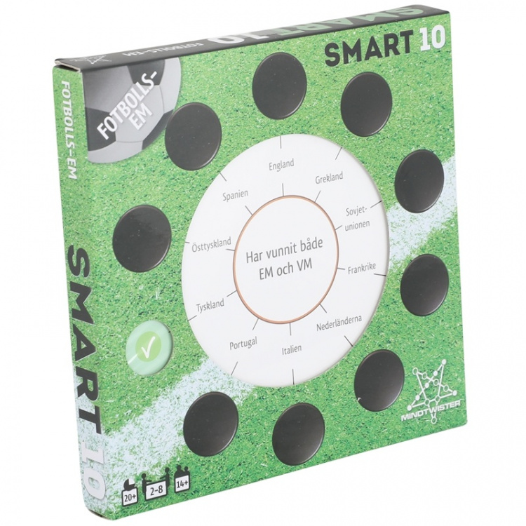 Peliko Smart10 Frågekort Fotbolls EM