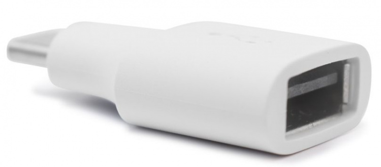 Google-sovitin USB-USB-C:hen, irtotavarana, valkoinen