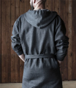 Kosta Linnewäfveri kylpytakki College, harmaa, L/XL