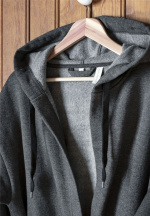 Kosta Linnewäfveri kylpytakki College, harmaa, L/XL