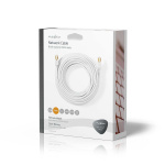 Nedis CAT6 Verkkokaapeli | RJ45 uros | RJ45 uros | S/FTP | 20.0 m | Pyöreä | LSZH / PVC | Valkoinen | Ikkunallinen laatikko Nedis CAT6 Verkkokaapeli | RJ45 uros | RJ45 uros | S/FTP | 20.0 m | Pyöreä | LSZH / PVC | Valkoinen | Ikkunallinen laatikko