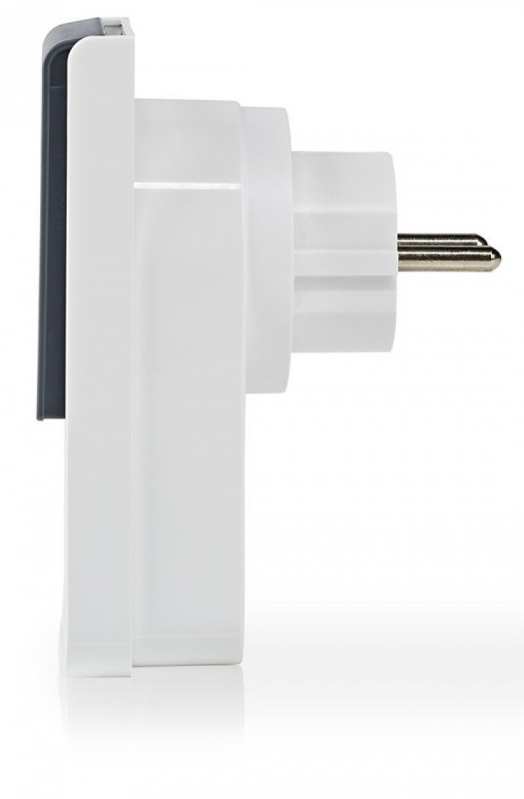 Nedis SmartLife Älypistorasia | Wi-Fi | IP44 | Virtamittari | 3680 W | Maadoitettu virtaliitin / Tyyppi F (CEE 7/7) | -30 - 40 °C | Android™ / IOS | Harmaa / Valkoinen Nedis SmartLife Älypistorasia | Wi-Fi | IP44 | Virtamittari | 3680 W | Maadoitettu virtaliitin / Tyyppi F (CEE 7/7) | -30 - 40 °C | Android™ / IOS | Harmaa / Valkoinen