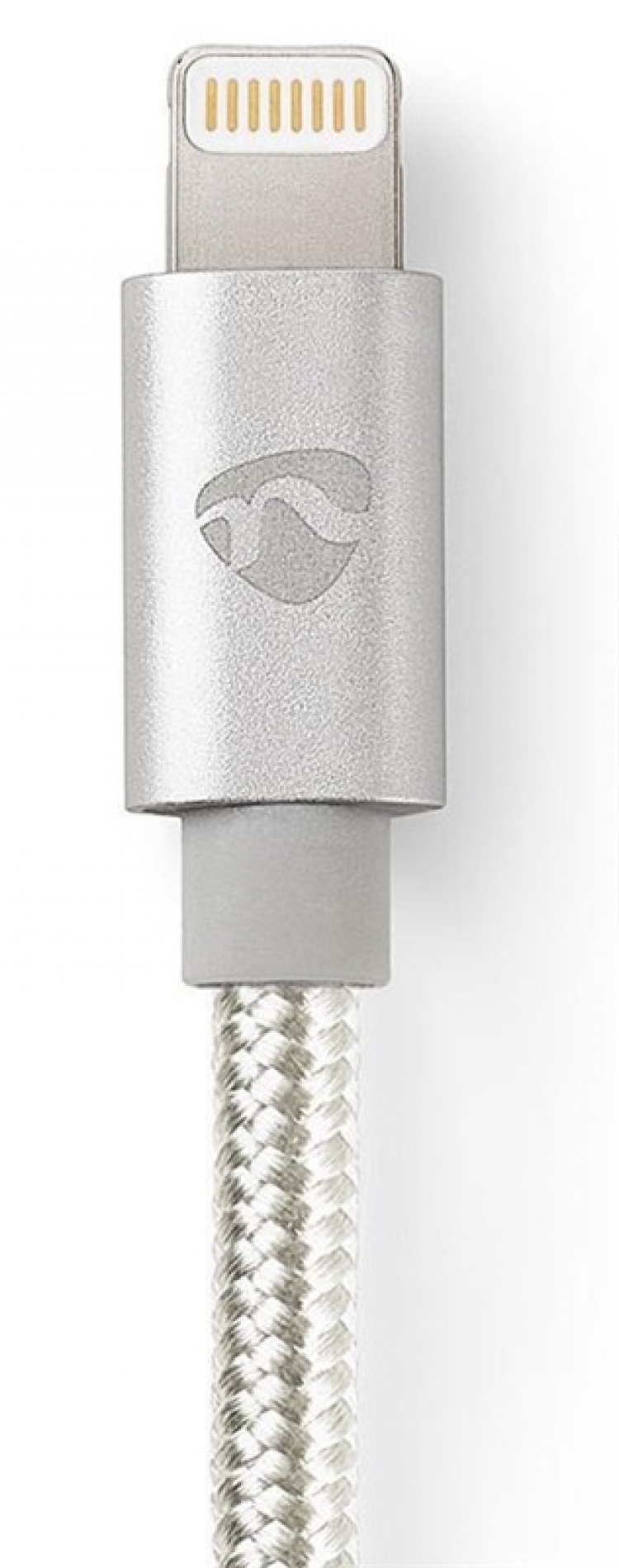 Nedis Lightning Kaapeli | USB 2.0 | Apple Lightning 8-Pin | USB-A Uros | 480 Mbps | Kullattu | 3.00 m | Pyöreä | Nailon / Punottu | Alumiini | Laatikko kannella ja ikkunalla