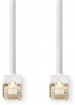 Nedis CAT6 Verkkokaapeli | RJ45 uros | RJ45 uros | S/FTP | 10.0 m | Pyöreä | LSZH / PVC | Valkoinen | Ikkunallinen laatikko