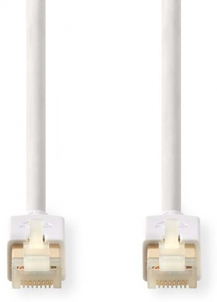 Nedis CAT6 Verkkokaapeli | RJ45 uros | RJ45 uros | S/FTP | 10.0 m | Pyöreä | LSZH / PVC | Valkoinen | Ikkunallinen laatikko