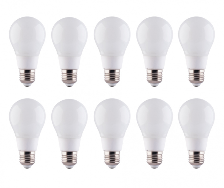 LED-lamppu E27 8W 230V 4500K 10-pack, valkoinen neutraali LED-lamppu E27 8W 230V 4500K 10-pack, valkoinen neutraali