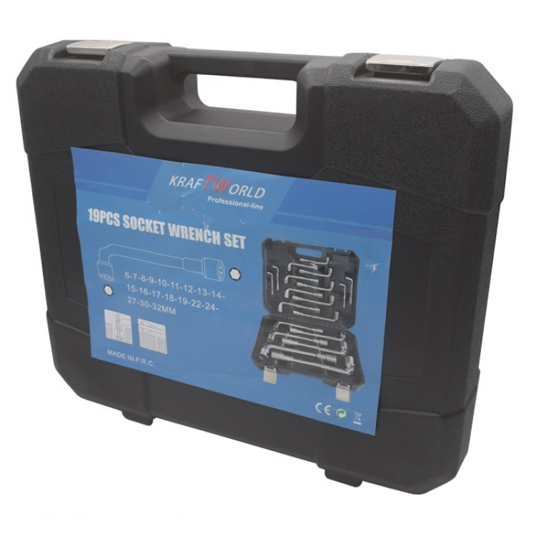 Kraft World hylsyavainsarja 19kpl (KW-19) Kraft World hylsyavainsarja 19kpl (KW-19)