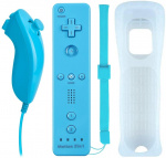 Remote Plus + Nunchuck Wii-Wii U:lle, Vaaleansininen