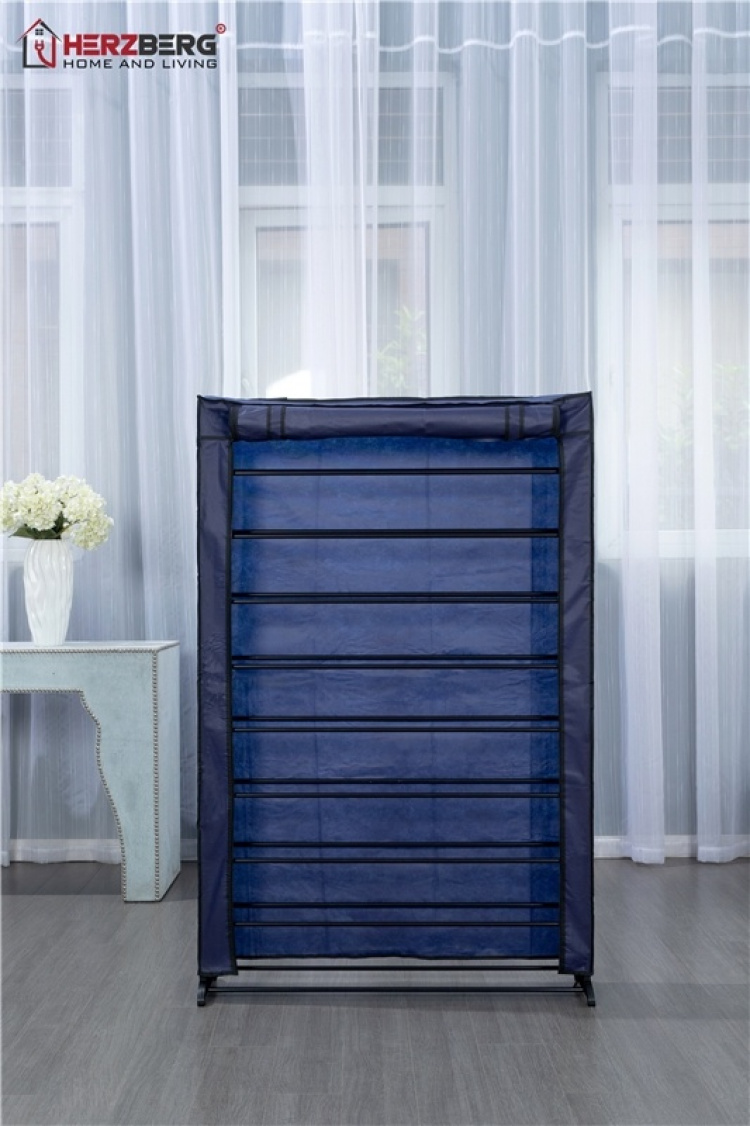 Herzberg kenkäsäilytys 45 kengälle, musta Herzberg kenkäsäilytys 45 kengälle, musta