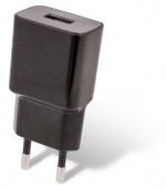 Maxlife seinälaturi MXTC-01 USB (1A) + microUSB-kaapeli, musta Maxlife seinälaturi MXTC-01 USB (1A) + microUSB-kaapeli, musta