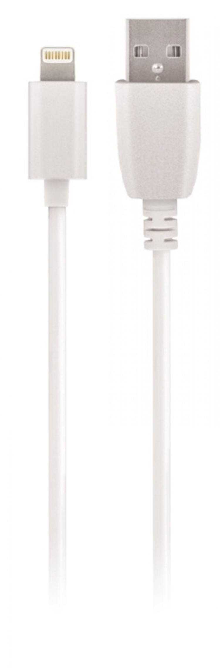 Maxlife seinälaturi MXTC-01 USB (1A) + Lightning-kaapeli, valkoinen Maxlife seinälaturi MXTC-01 USB (1A) + Lightning-kaapeli, valkoinen