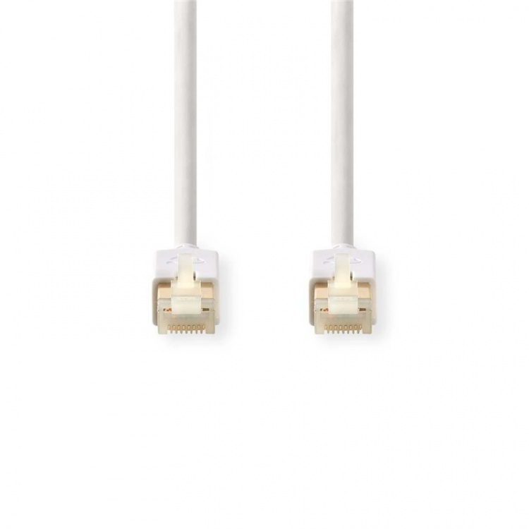 Nedis CAT6 Verkkokaapeli | RJ45 uros | RJ45 uros | F/UTP | 5.00 m | Pyöreä | LSZH / PVC | Valkoinen | Ikkunallinen laatikko Nedis CAT6 Verkkokaapeli | RJ45 uros | RJ45 uros | F/UTP | 5.00 m | Pyöreä | LSZH / PVC | Valkoinen | Ikkunallinen laatikko