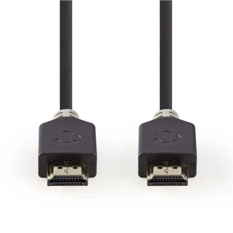 Nedis High Speed HDMI ™ Kaapeli Ethernet | HDMI™ liitin | HDMI™ liitin | 4K@60Hz | ARC | 18 Gbps | 0.50 m | Pyöreä | PVC | Antrasiitti | Laatikko Nedis High Speed HDMI ™ Kaapeli Ethernet | HDMI™ liitin | HDMI™ liitin | 4K@60Hz | ARC | 18 Gbps | 0.50 m | Pyöreä | PVC | Antrasiitti | Laatikko