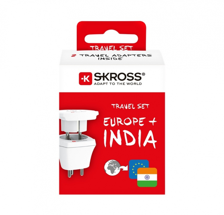 SKROSS El-Adapter Combo World t India