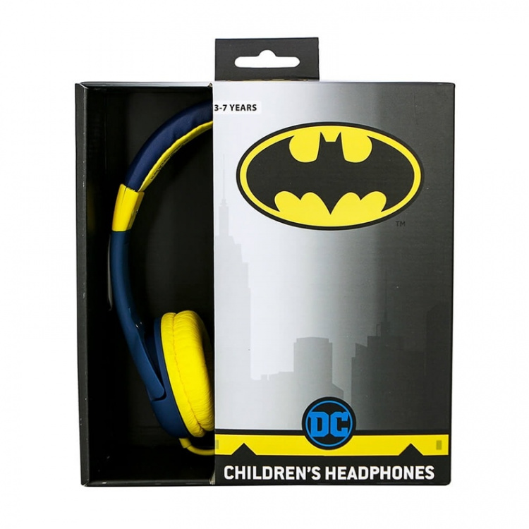 BATMAN Kuuloke Juniori On-Ear 85dB Sininen Batlogo BATMAN Kuuloke Juniori On-Ear 85dB Sininen Batlogo