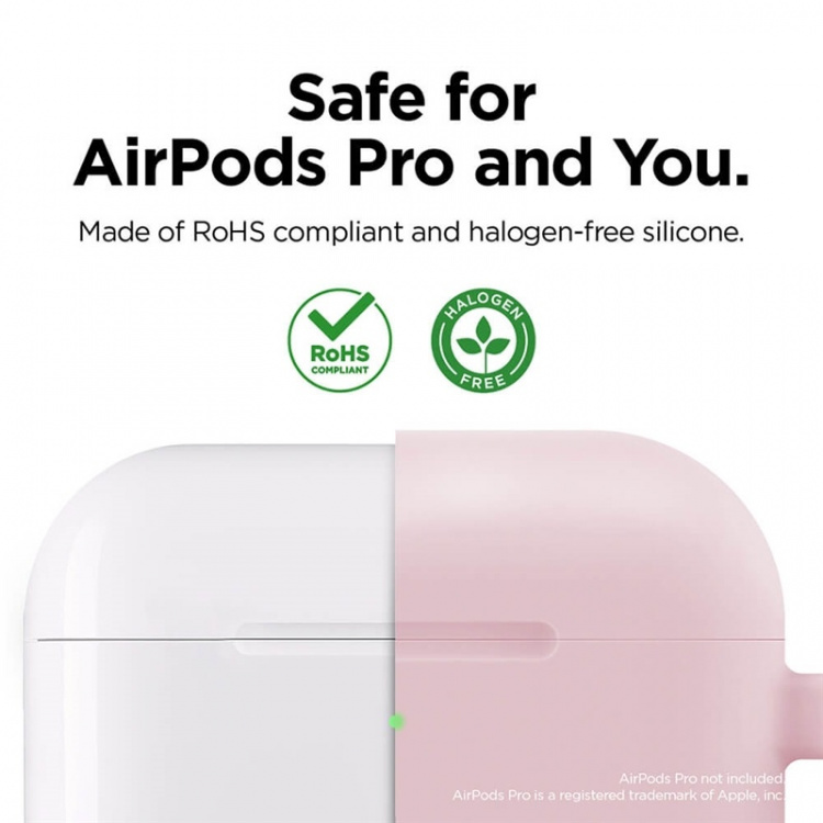 Elago Suojalaukku Airpod Pro Karabiinilukko Roosa Elago Suojalaukku Airpod Pro Karabiinilukko Roosa