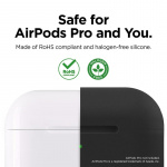 Elago Suojalaukku Airpod Pro Silikooni Musta