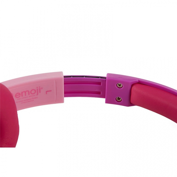 Emoji Kuuloke Flip\'N\'Switch Junior On-Ear Langaton Rosa 85dB