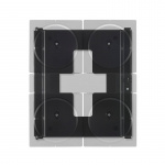 FLEXSON Seinäteline SONOS AMP 4x Musta FLEXSON Seinäteline SONOS AMP 4x Musta