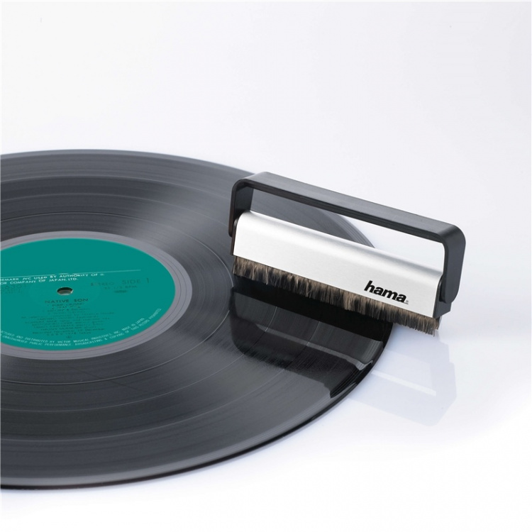 Hama Hiilikuituharja LP-levyille