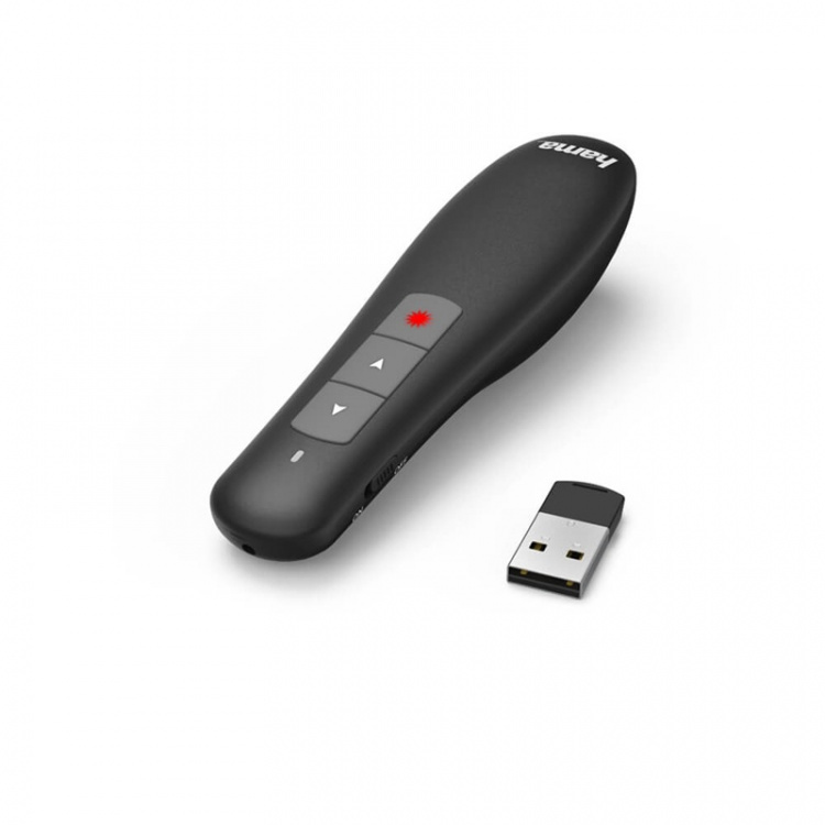 Hama Wireless Presenter X-Pointer Musta