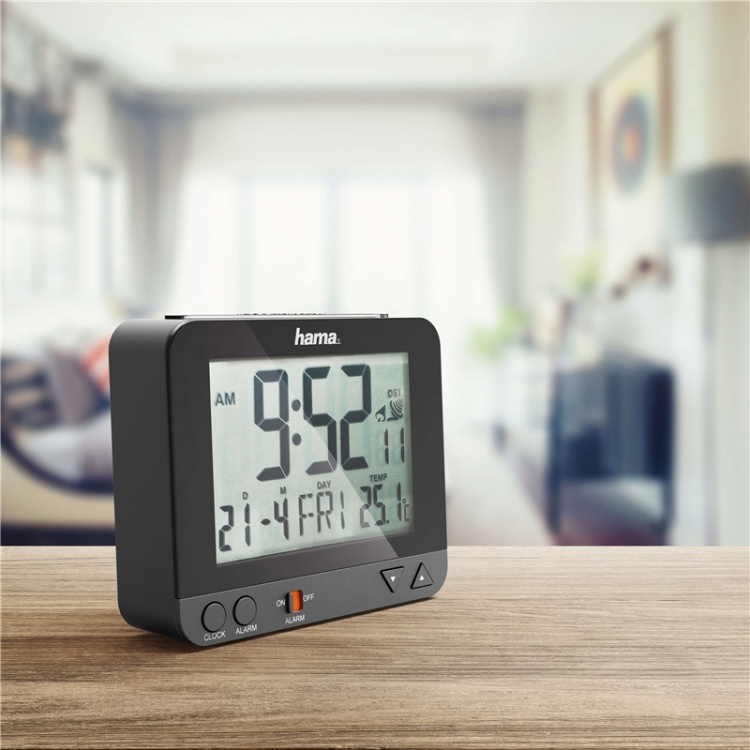 Hama Herätyskello RC550 Radio Musta