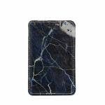Onsala COLLECTION Korttikotelo Black Galaxy Marble Universaali 2 Korttipaikkaa