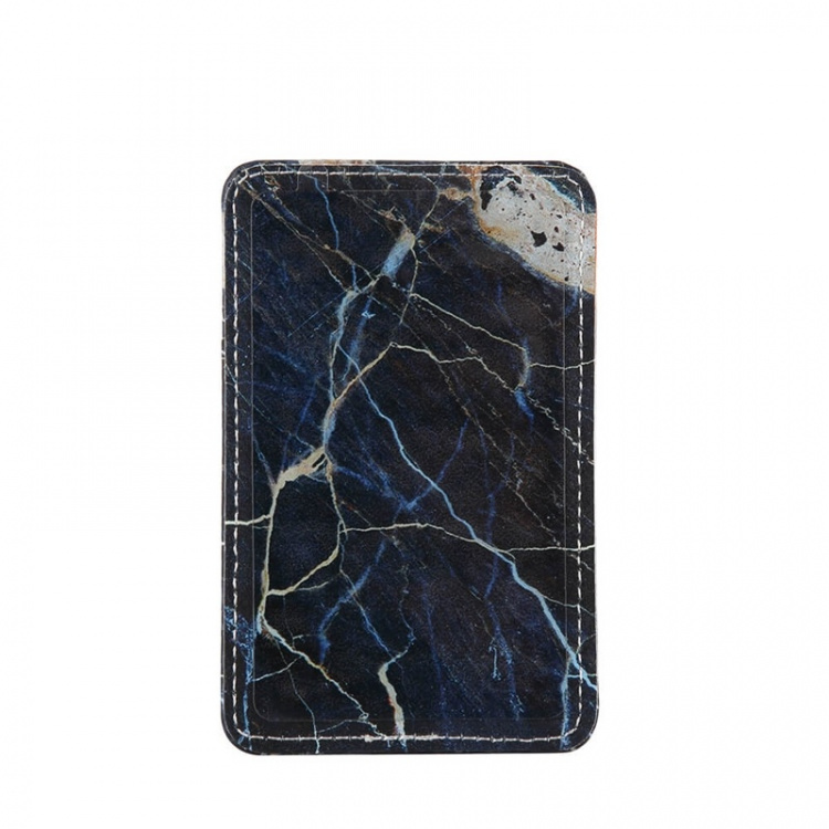 Onsala COLLECTION Korttikotelo Black Galaxy Marble Universaali 2 Korttipaikkaa