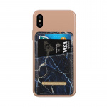 Onsala COLLECTION Korttikotelo Black Galaxy Marble Universaali 2 Korttipaikkaa