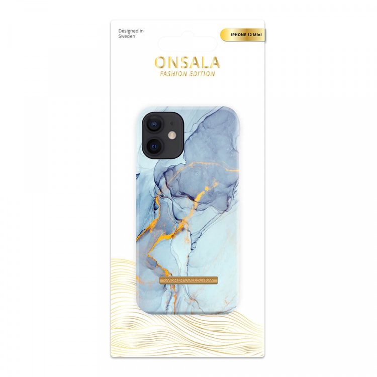 Onsala COLLECTION Suojakuori Matta Gredelin Marble iPhone 12 Mini Onsala COLLECTION Suojakuori Matta Gredelin Marble iPhone 12 Mini