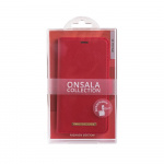 Onsala Lompakko iPhone 12 Mini Saffiano Red Onsala Lompakko iPhone 12 Mini Saffiano Red