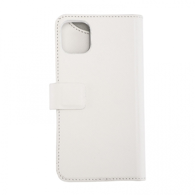 Onsala Lompakko iPhone 12 / 12 Pro Saffiano White Onsala Lompakko iPhone 12 / 12 Pro Saffiano White