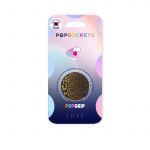 PopSockets Embossed Metal Leopard Irrotettava Grip Telinetoiminnolla LUXE