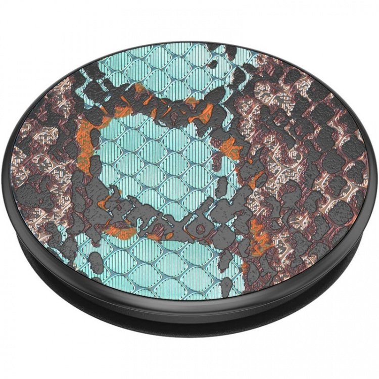 PopSockets Embossed Metal Water Snake Irrotettava Grip Telinetoiminnolla LUXE