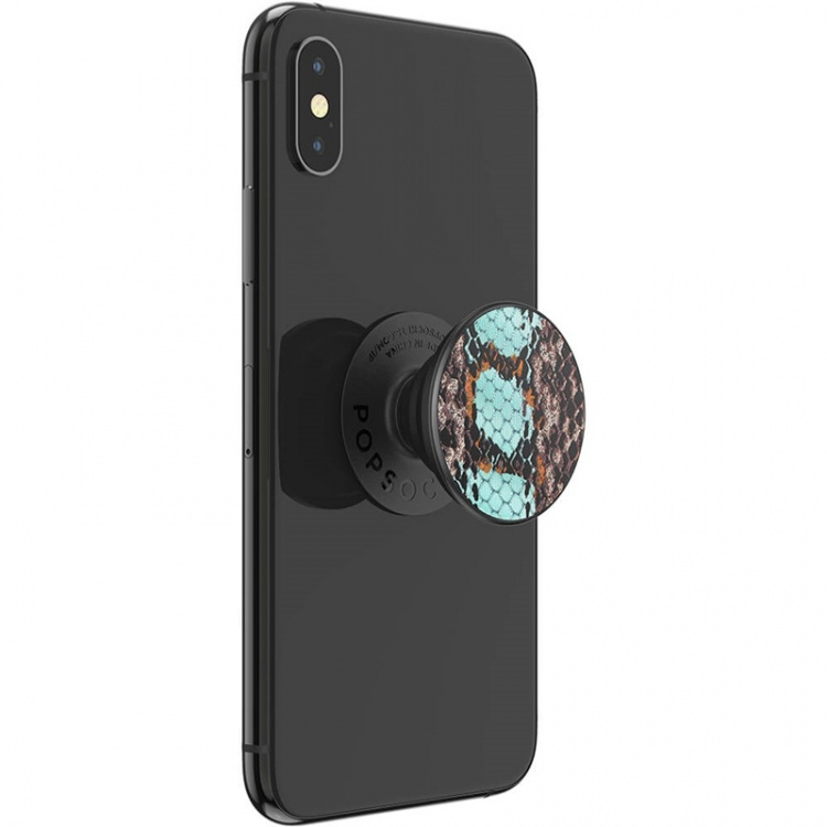PopSockets Embossed Metal Water Snake Irrotettava Grip Telinetoiminnolla LUXE