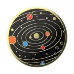 PopSockets Enamel Solar flare Black Irroitettava Grip Telinetoiminnolla Premium