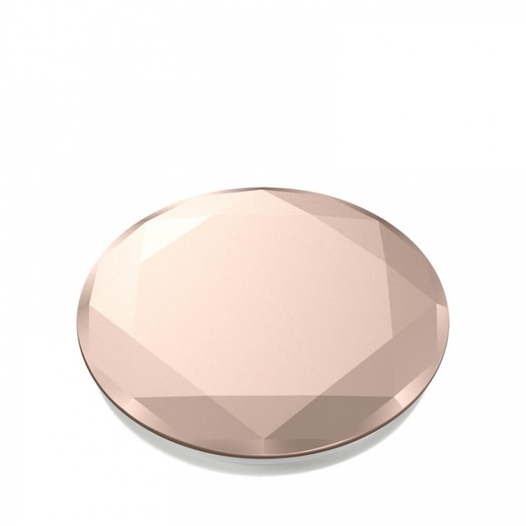POPSOCKETS Metallic Diamond Rose Gold Irroitettava Grip Telinetoiminnolla Premium