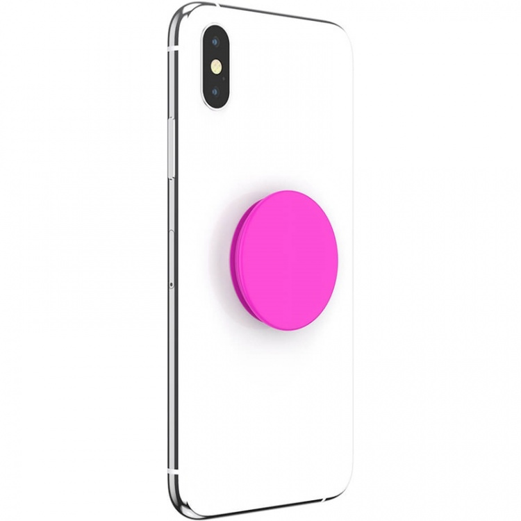 PopSockets Neon Day Glo Pink Irrotettava Grip Telinetoiminnolla