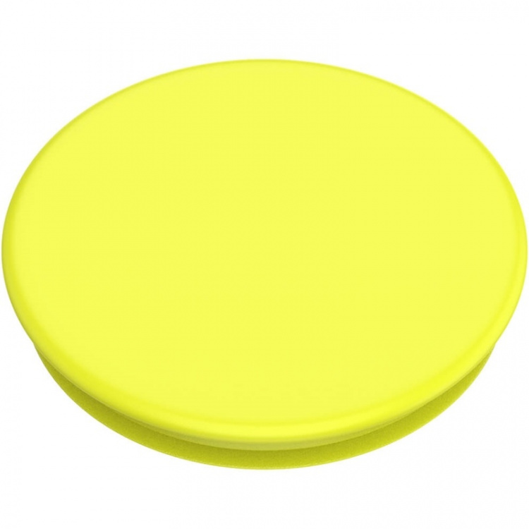 PopSockets Neon Jolt Yellow Irrotettava Grip Telinetoiminnolla
