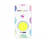 PopSockets Neon Jolt Yellow Irrotettava Grip Telinetoiminnolla
