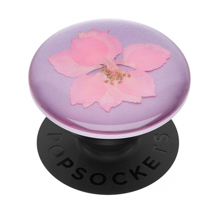 PopSockets Pressed Flower Delphinium Irroitettava Grip Telinetoiminnolla Premium