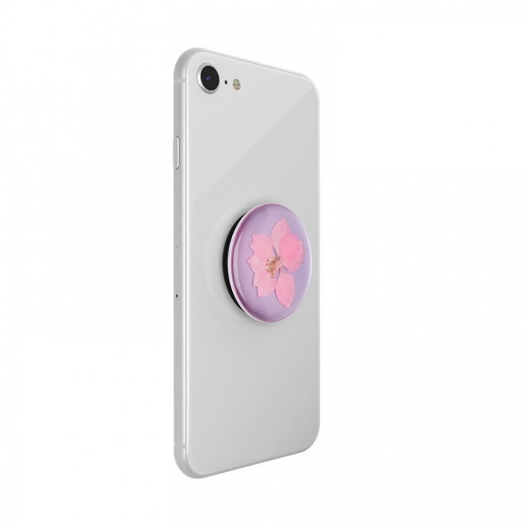 PopSockets Pressed Flower Delphinium Irroitettava Grip Telinetoiminnolla Premium