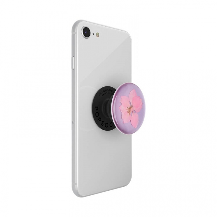 PopSockets Pressed Flower Delphinium Irroitettava Grip Telinetoiminnolla Premium