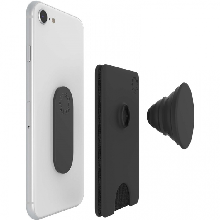 POPSOCKETS Wallet Black Irroitettava Puhelin Lompakko PopWallet+ POPSOCKETS Wallet Black Irroitettava Puhelin Lompakko PopWallet+