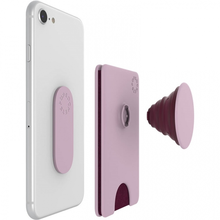 PopSockets Wallet Blush Pink Irrotettava Puhelin Lompakko PopWallet+