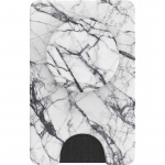 PopSockets Wallet Dove White Marble Irrotettava Puhelin Lompakko PopWallet+