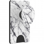 PopSockets Wallet Dove White Marble Irrotettava Puhelin Lompakko PopWallet+