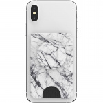 PopSockets Wallet Dove White Marble Irrotettava Puhelin Lompakko PopWallet+