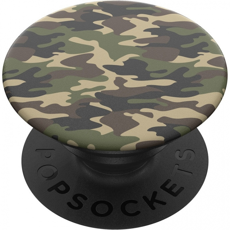 PopSockets Woodland Camo Irrotettava Grip Telinetoiminnolla